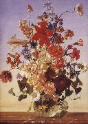 Franz Wolf Summer Bouquet Spain oil painting reproduction